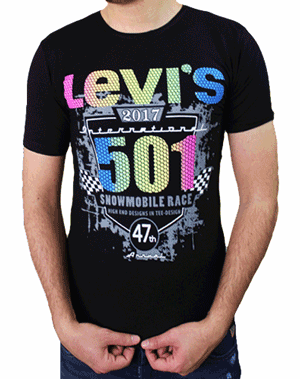 تیشرت مردانه LEVIS مدل 501