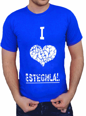 تیشرت هواداری I❤️ESTEGHLAL
جنس:پنبه
سایز بندی:لارج و ایکس لارج و۲ ایکس لارج
مخصوص هوادران واقعی تیشرت هواداری تیم استقلال