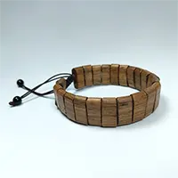 دستبند چوبی دست ساز هانیس HG116 (3) - برای بزرگنمایی روی تصویر کلیک کنید دستبند چوبی دست ساز هانیس HG116 (3)