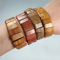 دستبند چوبی دست ساز هانیس HG116 (5) - برای بزرگنمایی روی تصویر کلیک کنید دستبند چوبی دست ساز هانیس HG116 (5)
